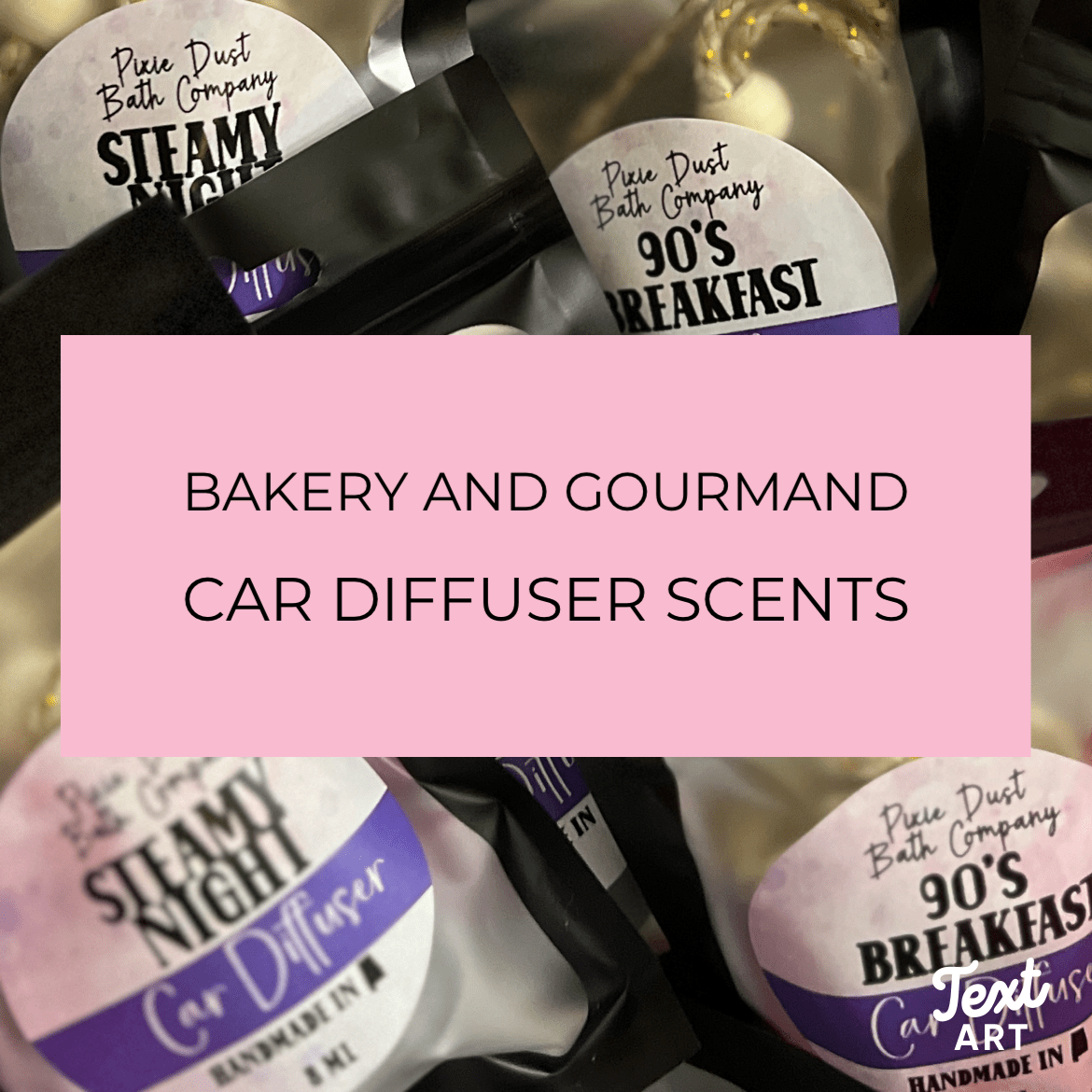 Bakery and Gourmand Diffuser Scents | Strong Scented - Pixie Dust Bath Company