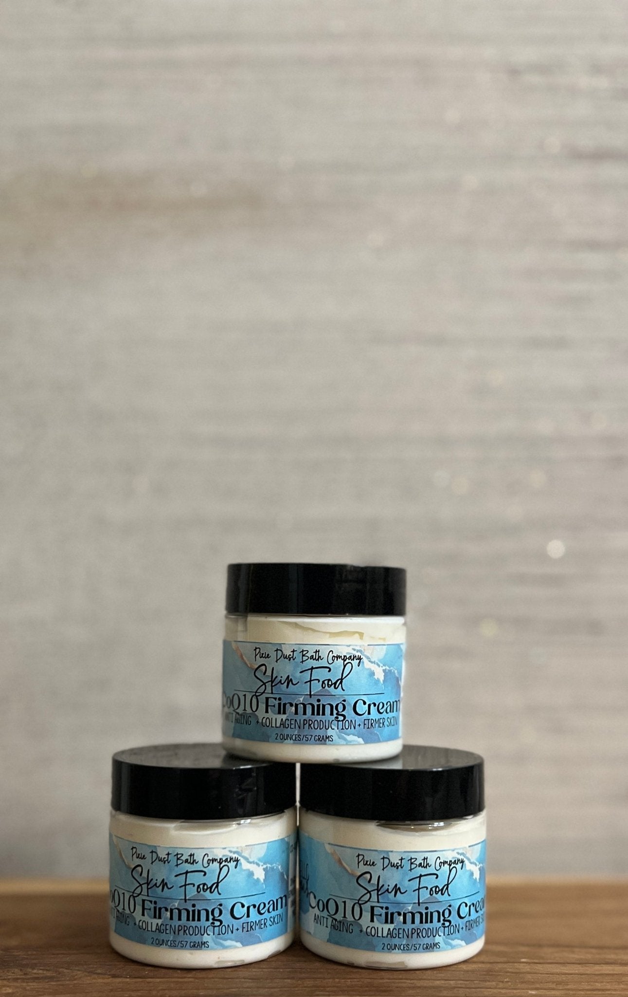 CoQ10 Firming Face Cream for Mature Skin + Anti Aging - Pixie Dust Bath Company