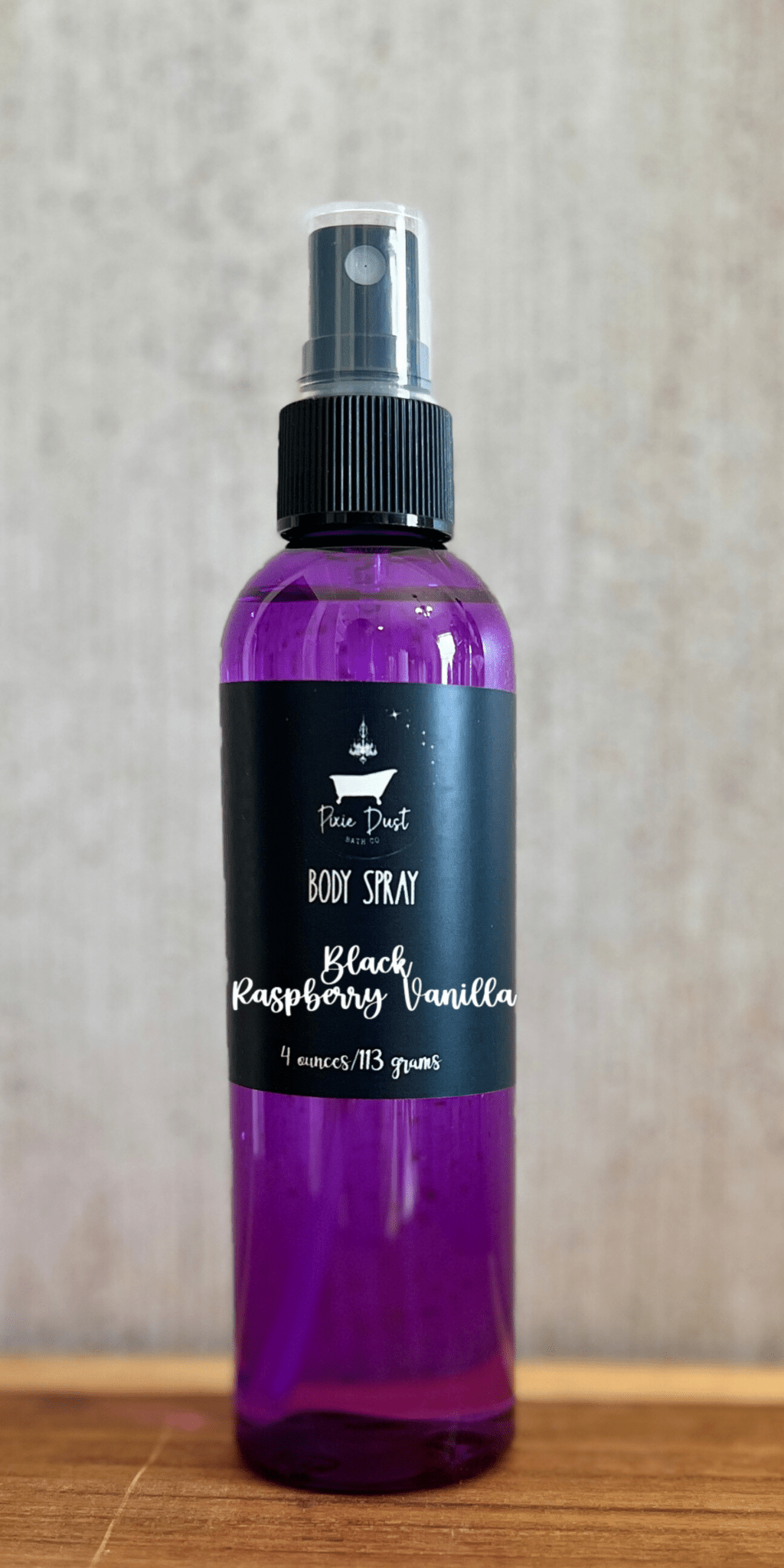Black Raspberry Vanilla Body Spray - Pixie Dust Bath Company
