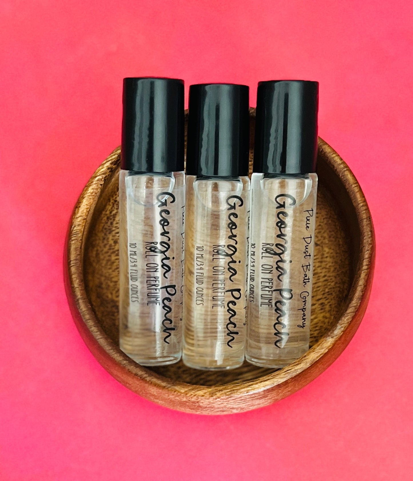 Georgia Peach Roll On Perfume Oil - Pixie Dust Bath Company
