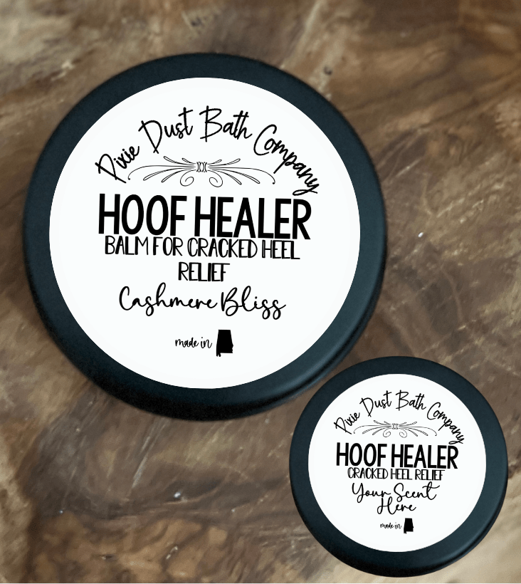Hoof Healer Moisturizing Foot Balm (Pick Your Scent) - Pixie Dust Bath Company