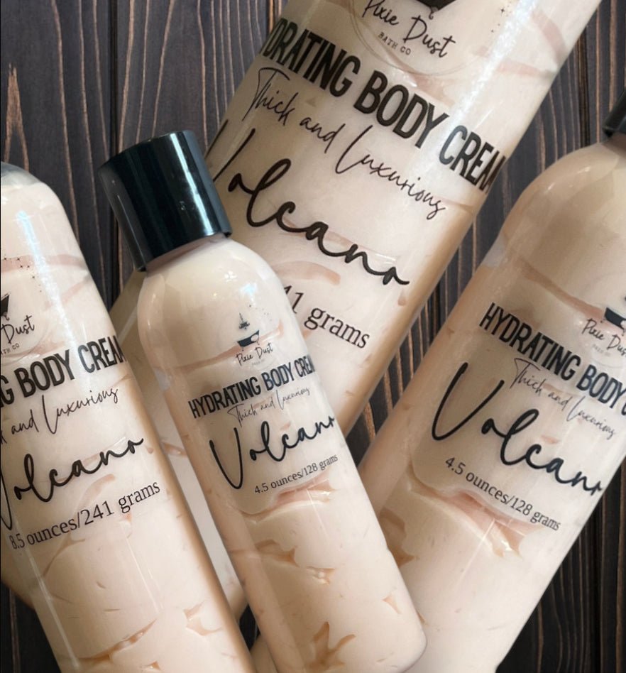 Wholesale: Hydrating Body Cream (4.5 Ounce Bottle) - Pixie Dust Bath Company