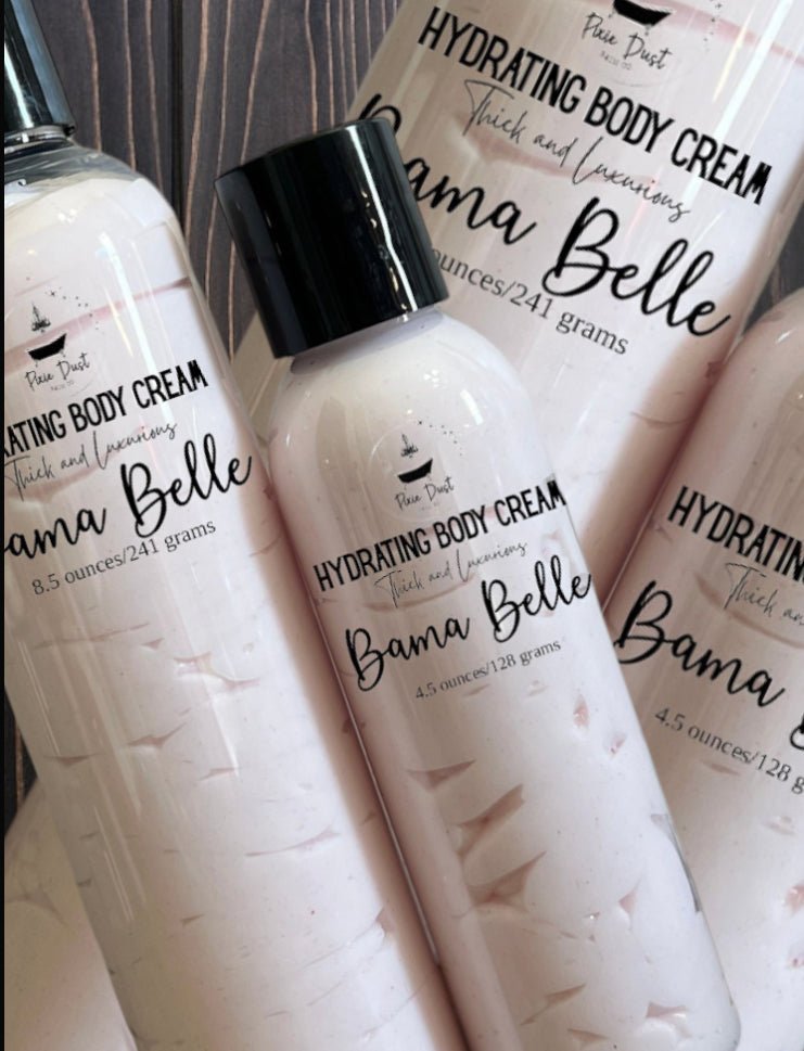 Wholesale: Hydrating Body Cream (4.5 Ounce Bottle) - Pixie Dust Bath Company