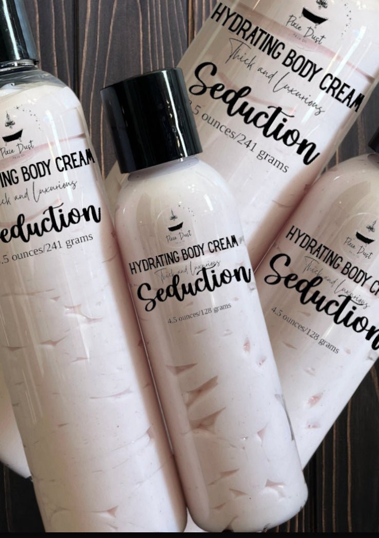 Wholesale: Hydrating Body Cream (4.5 Ounce Bottle) - Pixie Dust Bath Company