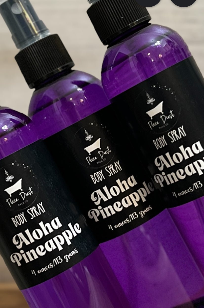 Aloha Pineapple Body Spray - Pixie Dust Bath Company