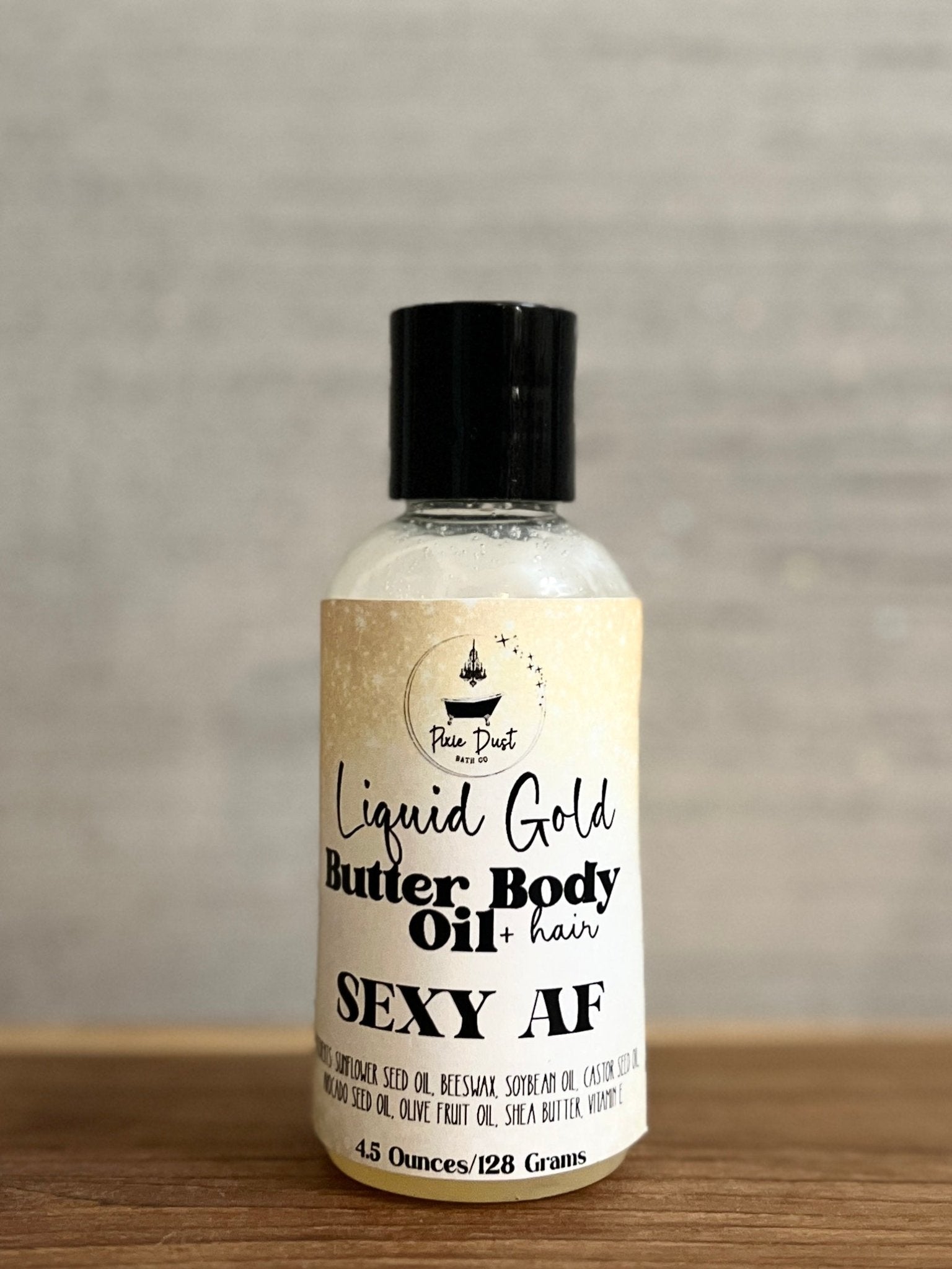 Liquid Body Butter Oil | Hydrating BodyOil + Hair - Pixie Dust Bath Company