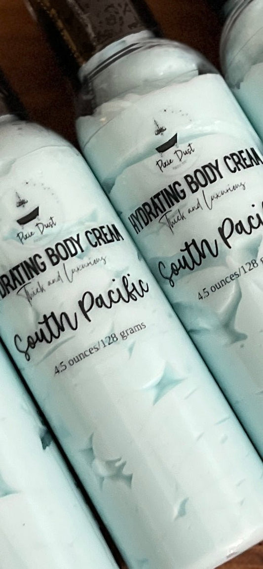 South Pacific Hydrating Body Cream Lotion - Pixie Dust Bath Company