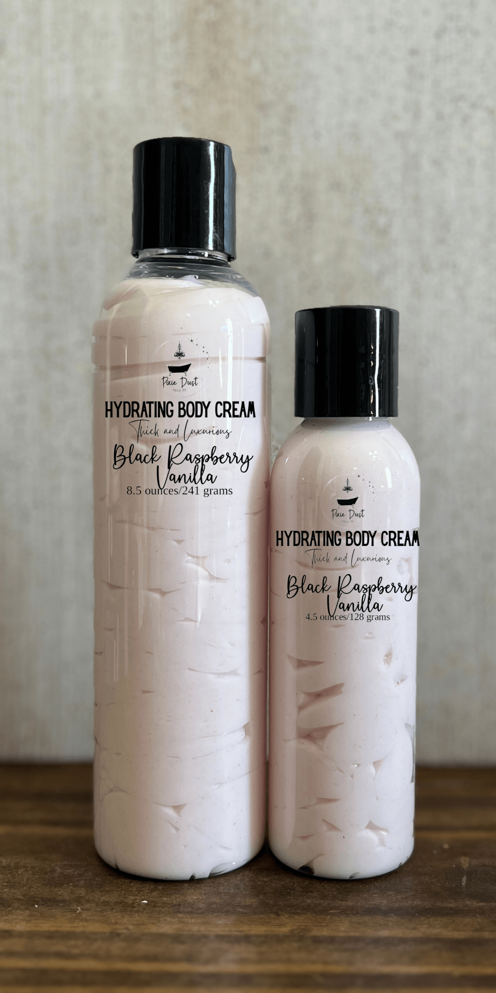 Black Raspberry Vanilla Hydrating Body Cream - Pixie Dust Bath Company