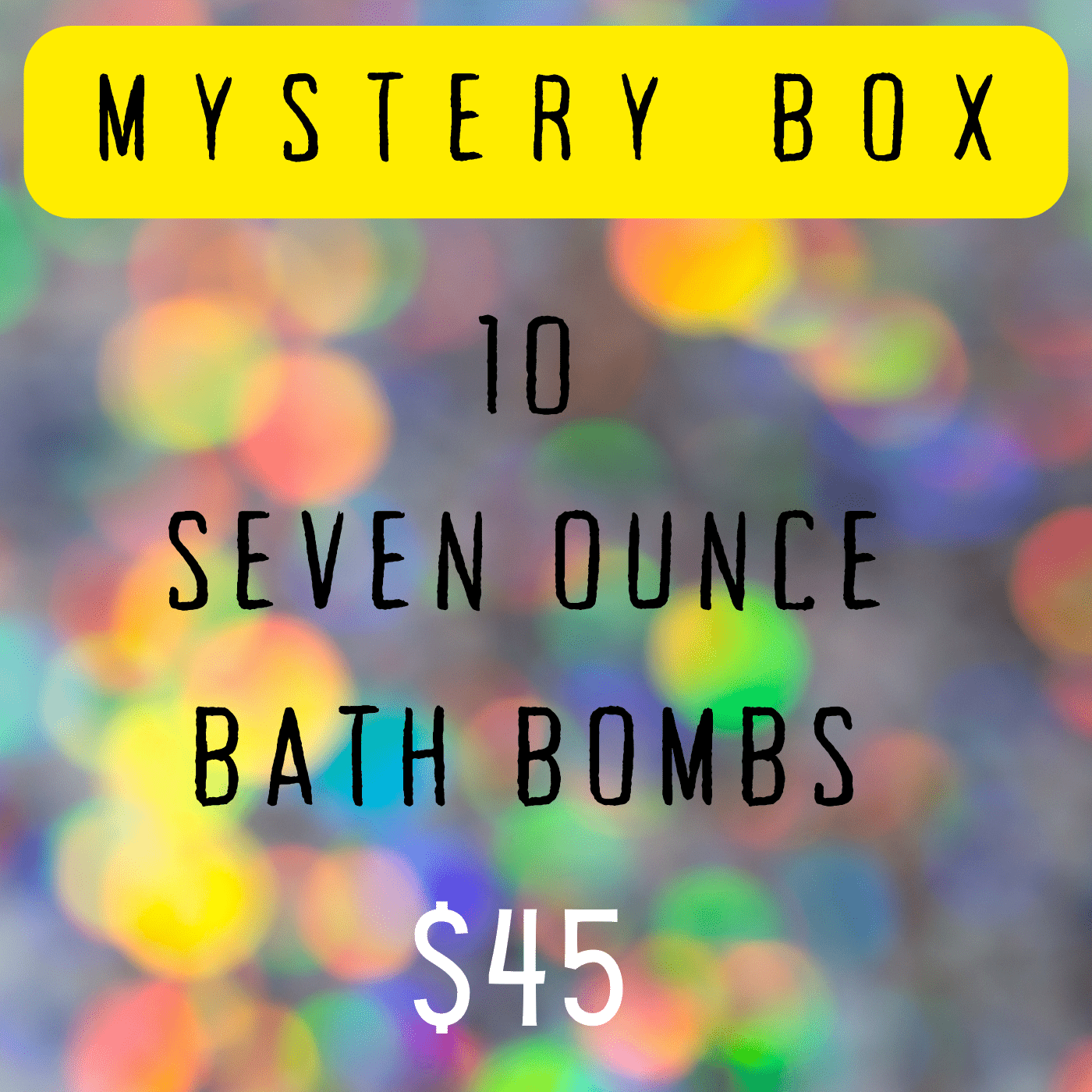 Mystery Box Large (7.5oz) Bath Bomb - Pixie Dust Bath Company
