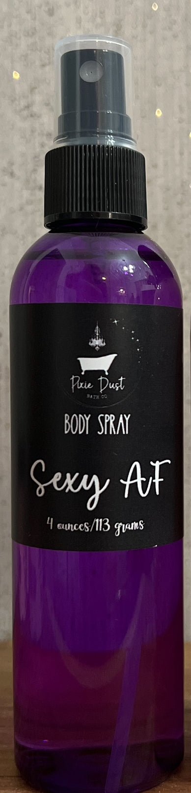 Sexy AFBody Spray - Pixie Dust Bath Company